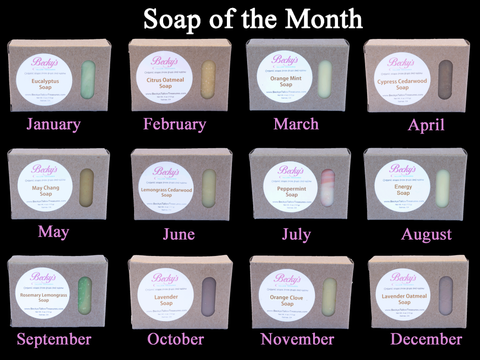 Soap of the Month Club - 12 Month Subscription